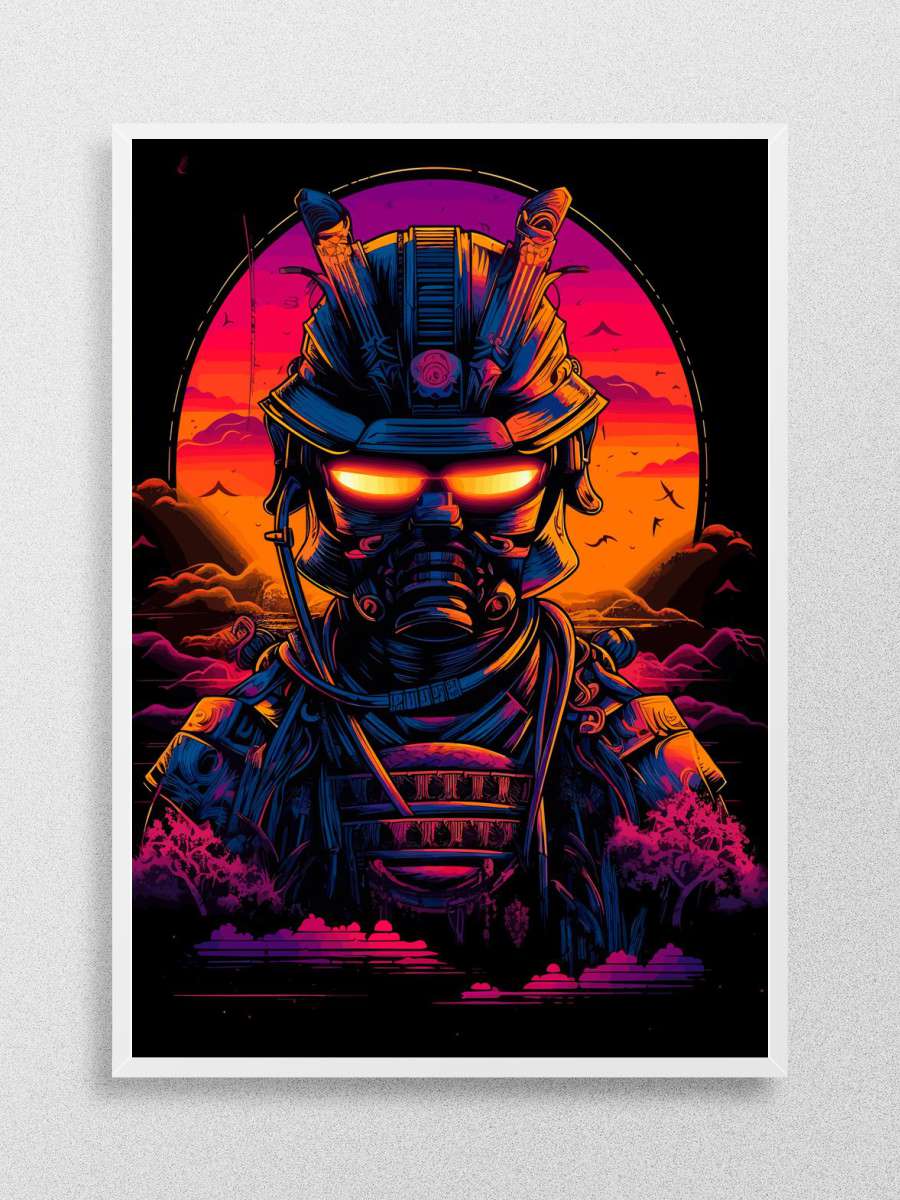 samurai vivid color Anime Poster Çerçevesiz Yüksek Kalite Anime Duvar Poster