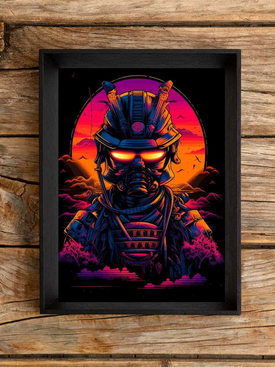 samurai vivid color Anime Poster Çerçevesiz Yüksek Kalite Anime Duvar Poster