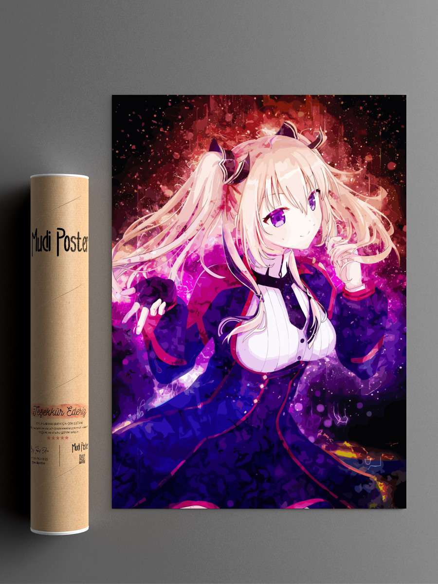 Sasha Necron Demon King Anime Poster Çerçevesiz Yüksek Kalite Anime Duvar Poster