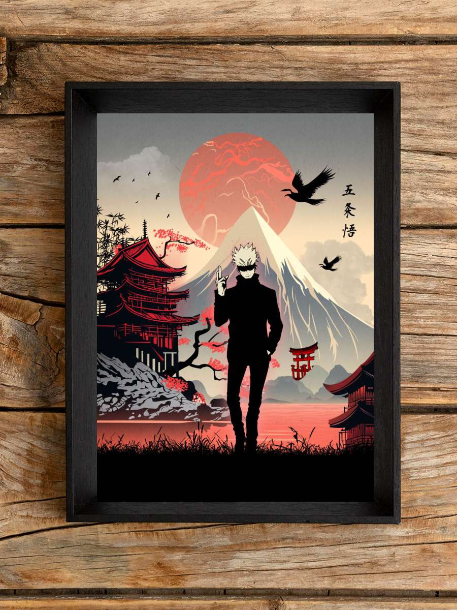 Satoru Gojo Jujutsu Kaisen Anime Poster Çerçevesiz Yüksek Kalite Anime Duvar Poster