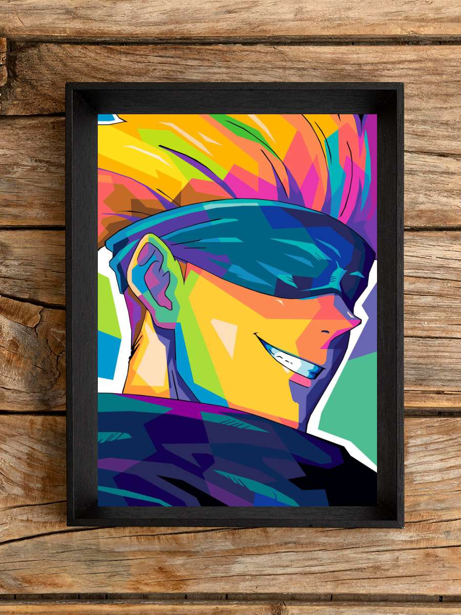 Satoru Gojo Pop Art Anime Poster Çerçevesiz Yüksek Kalite Anime Duvar Poster
