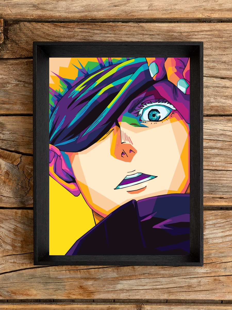 Satoru Gojo Anime Poster Çerçevesiz Yüksek Kalite Anime Duvar Poster