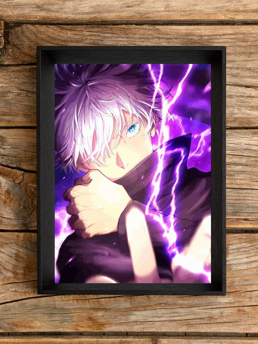 Satoru Gojo Anime Poster Çerçevesiz Yüksek Kalite Anime Duvar Poster