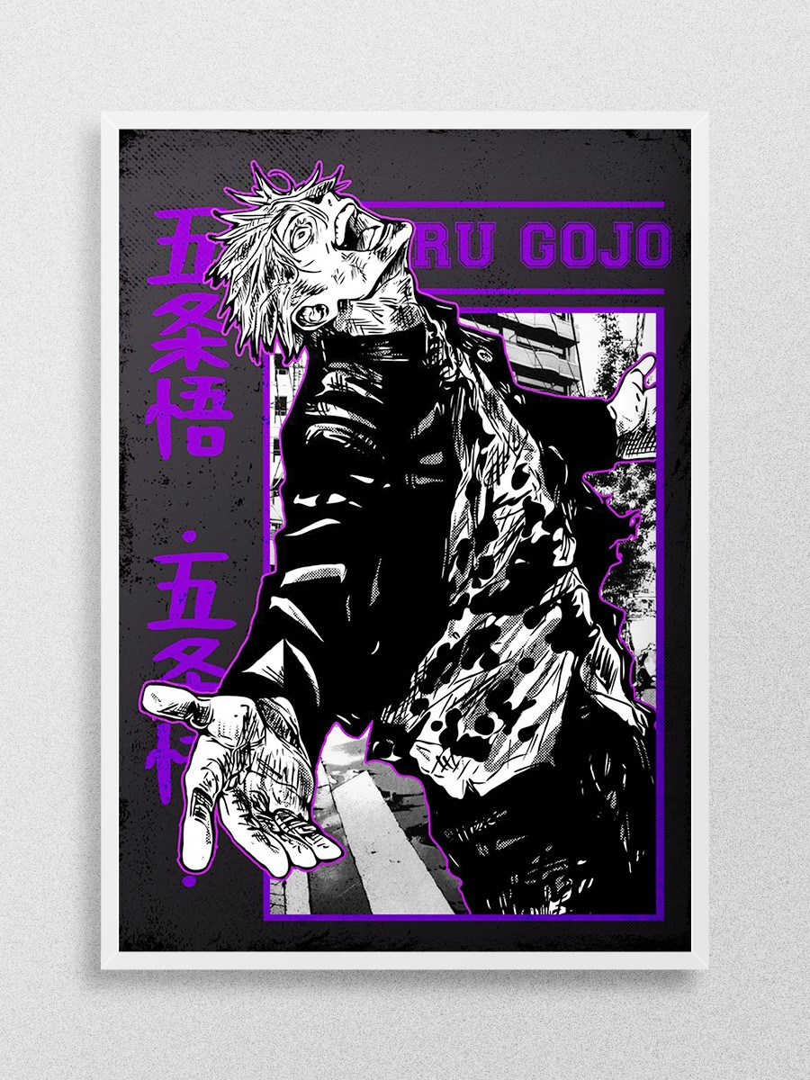 Satoru Manga Vers Anime Poster Çerçevesiz Yüksek Kalite Anime Duvar Poster