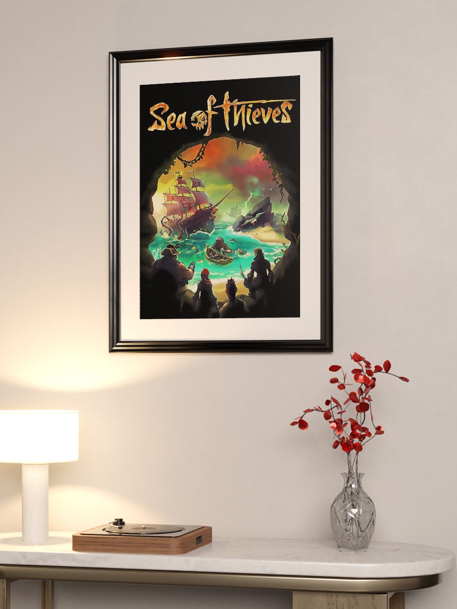 Sea Of Thieves Anime Poster Çerçevesiz Yüksek Kalite Anime Duvar Poster