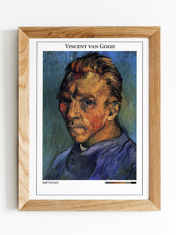 Vincent van Gogh Self Portrait Poster