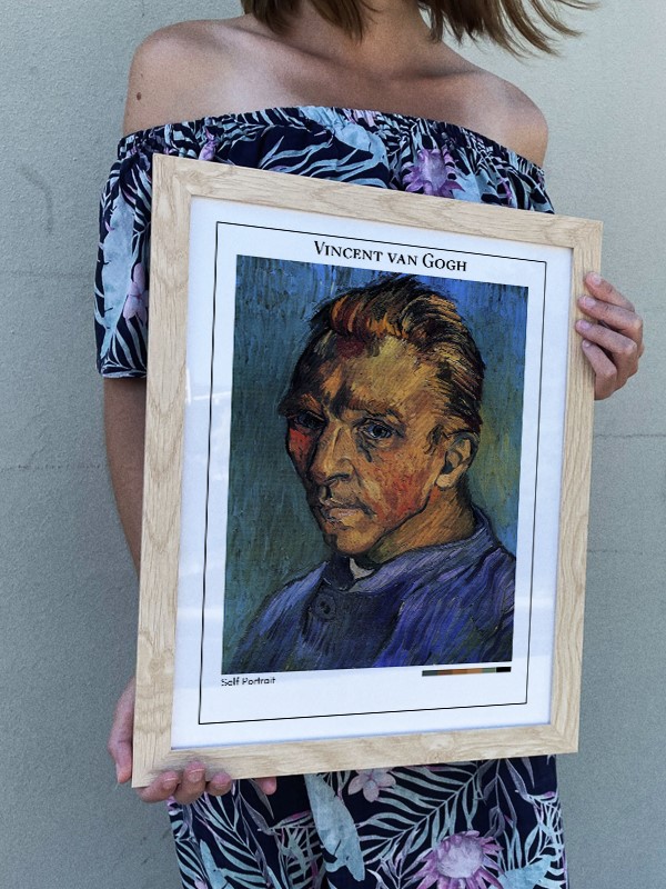 Vincent van Gogh Self Portrait Poster