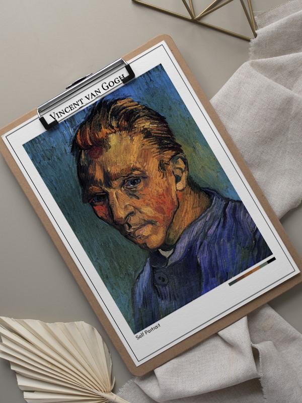 Vincent van Gogh Self Portrait Poster