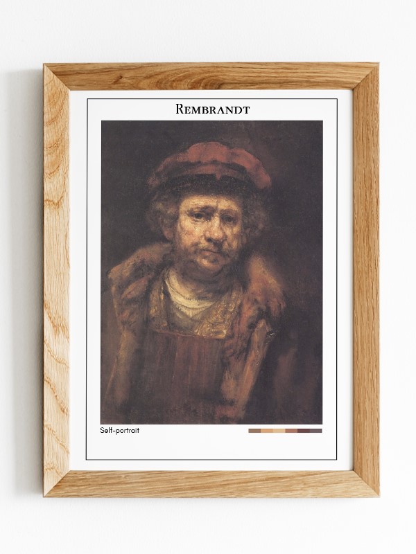 Rembrandt Self-portrait Poster