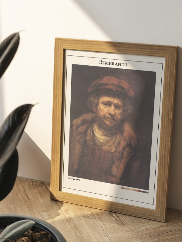 Rembrandt Self-portrait Poster