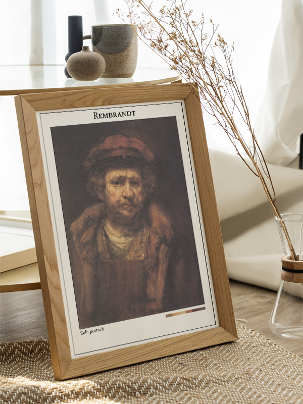 Rembrandt Self-portrait Poster