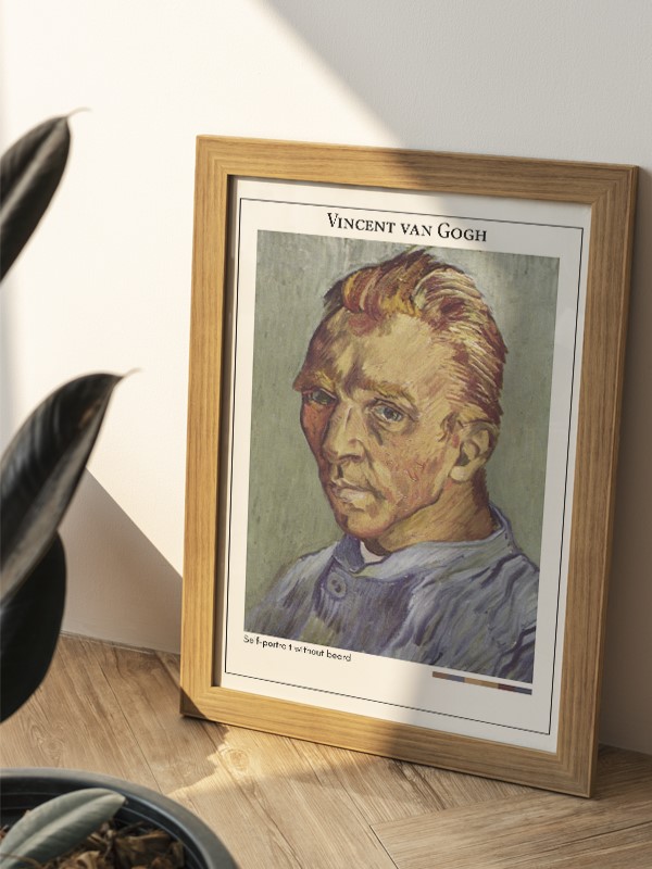 Vincent van Gogh Self-portrait without beard Poster