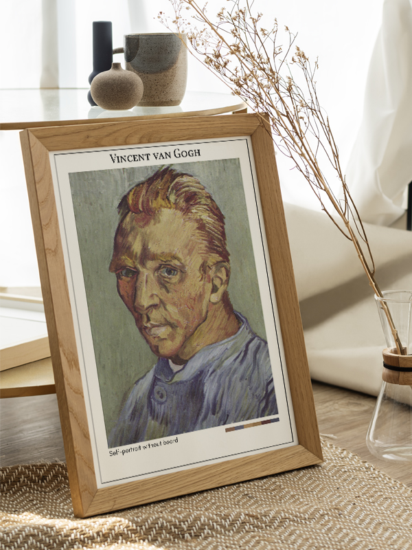 Vincent van Gogh Self-portrait without beard Poster
