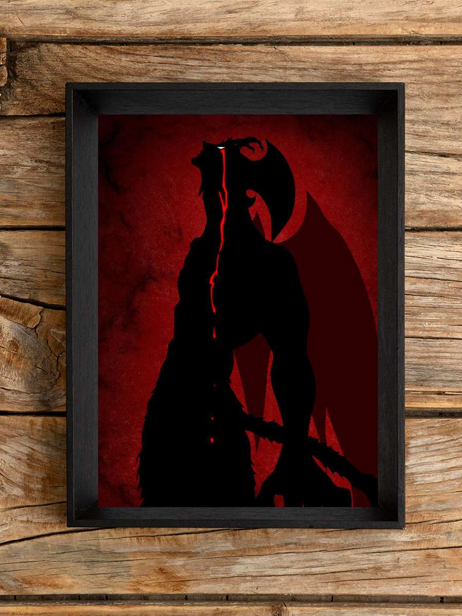 serie The demon Anime Poster Çerçevesiz Yüksek Kalite Anime Duvar Poster