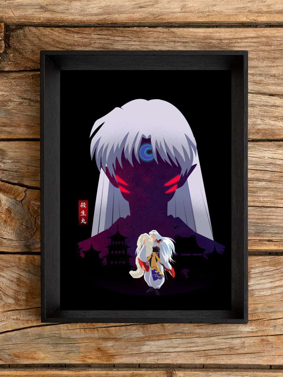 Sesshomaru Landscape Anime Poster Çerçevesiz Yüksek Kalite Anime Duvar Poster