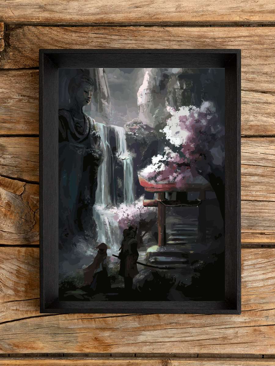 Shadow Die Twice Ninja Anime Poster Çerçevesiz Yüksek Kalite Anime Duvar Poster