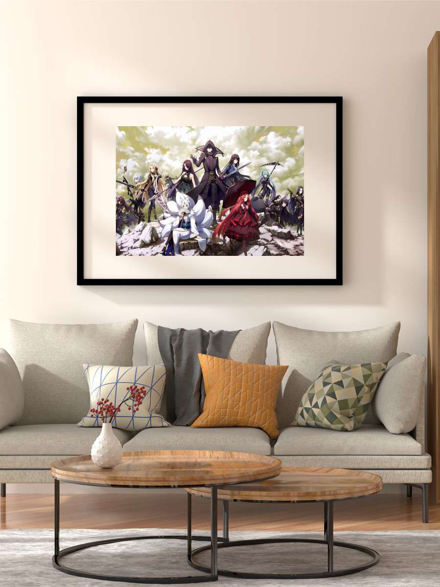 Shadow Eminence Series Anime Poster Çerçevesiz Yüksek Kalite Anime Duvar Poster