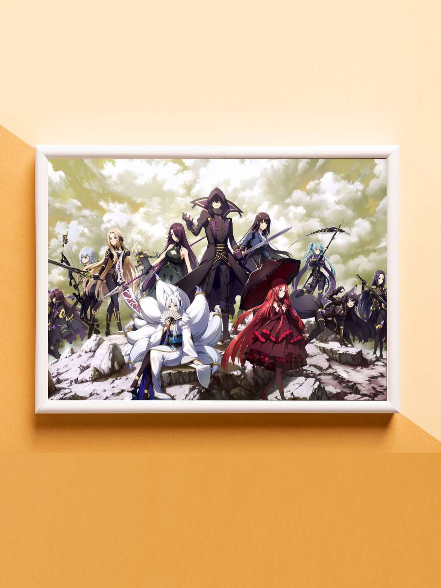 Shadow Eminence Series Anime Poster Çerçevesiz Yüksek Kalite Anime Duvar Poster