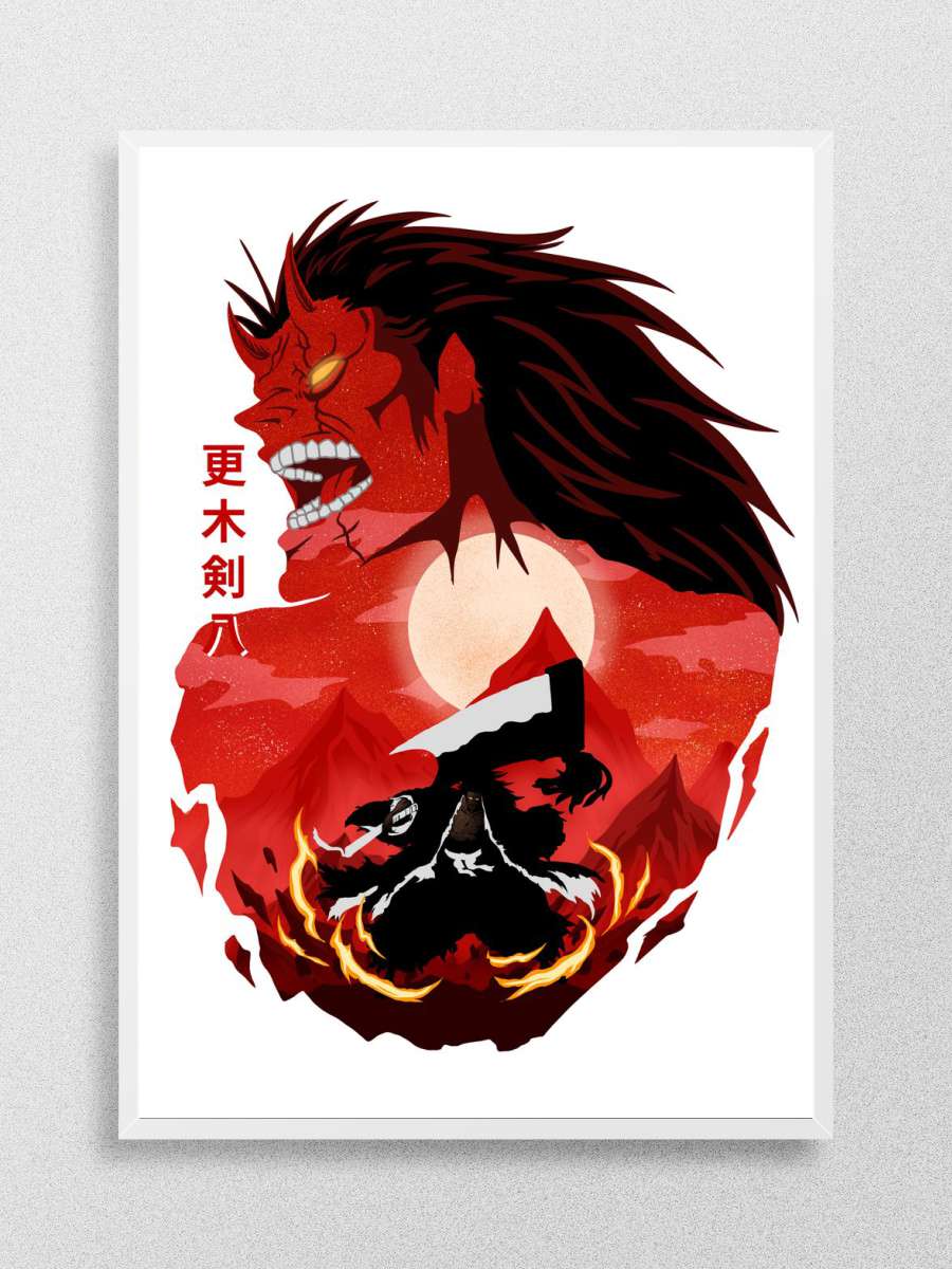 Shadow of captain Anime Poster Çerçevesiz Yüksek Kalite Anime Duvar Poster