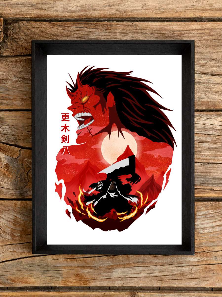 Shadow of captain Anime Poster Çerçevesiz Yüksek Kalite Anime Duvar Poster