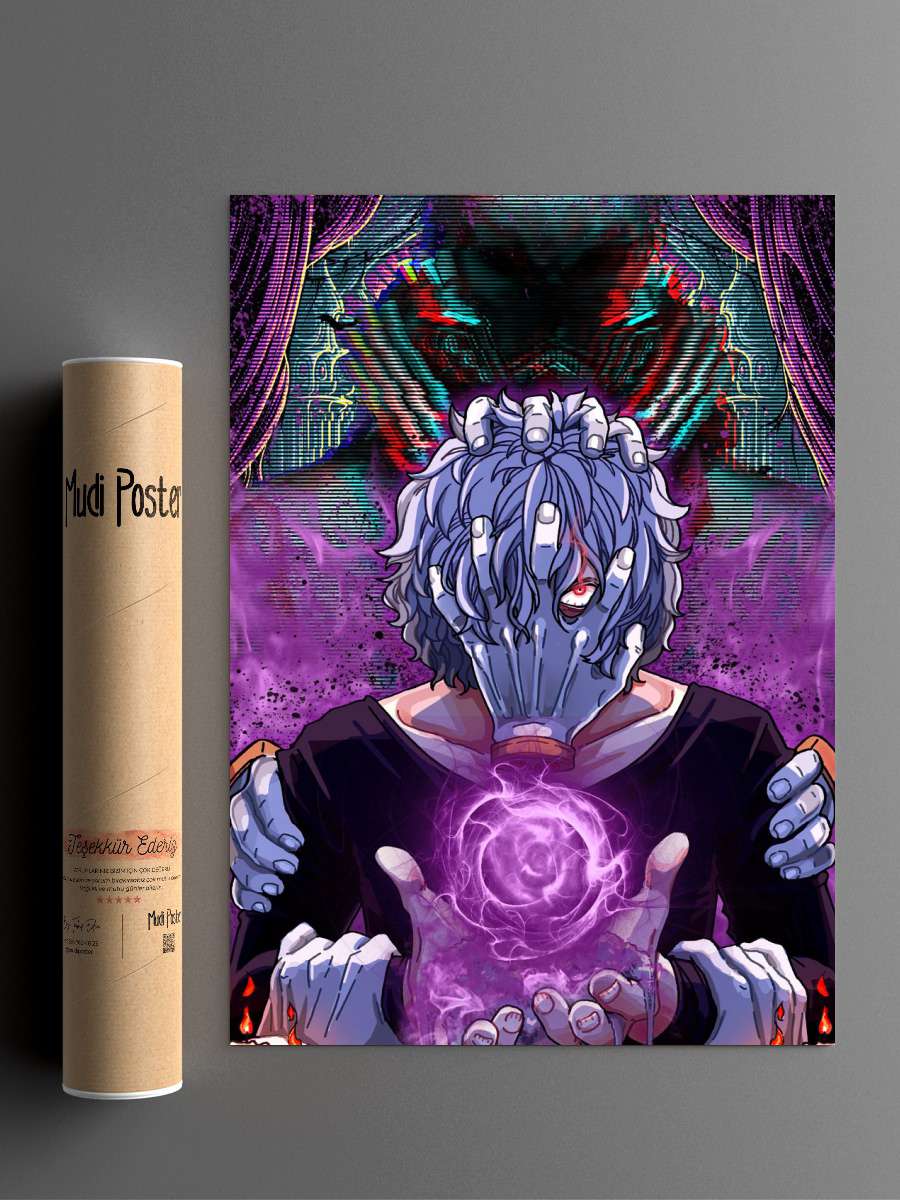 Shigaraki x All for one Anime Poster Çerçevesiz Yüksek Kalite Anime Duvar Poster