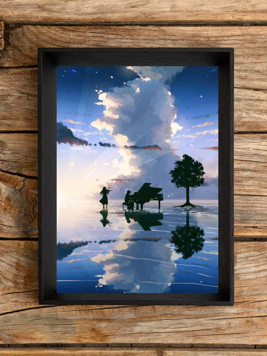 shigatsu wa kimi no uso Anime Poster Çerçevesiz Yüksek Kalite Anime Duvar Poster