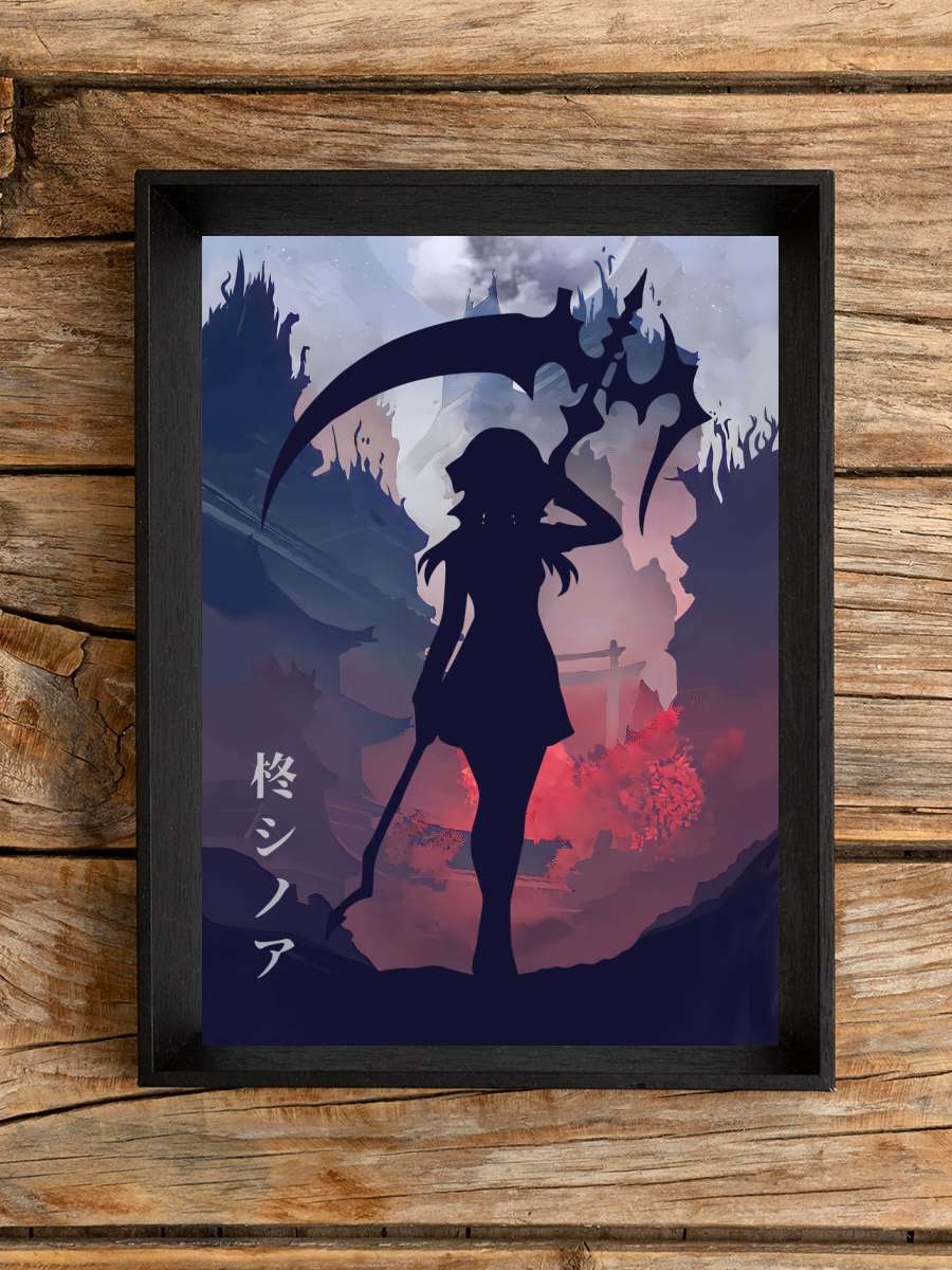 Shinoa Hiragi Seraph Anime Anime Poster Çerçevesiz Yüksek Kalite Anime Duvar Poster