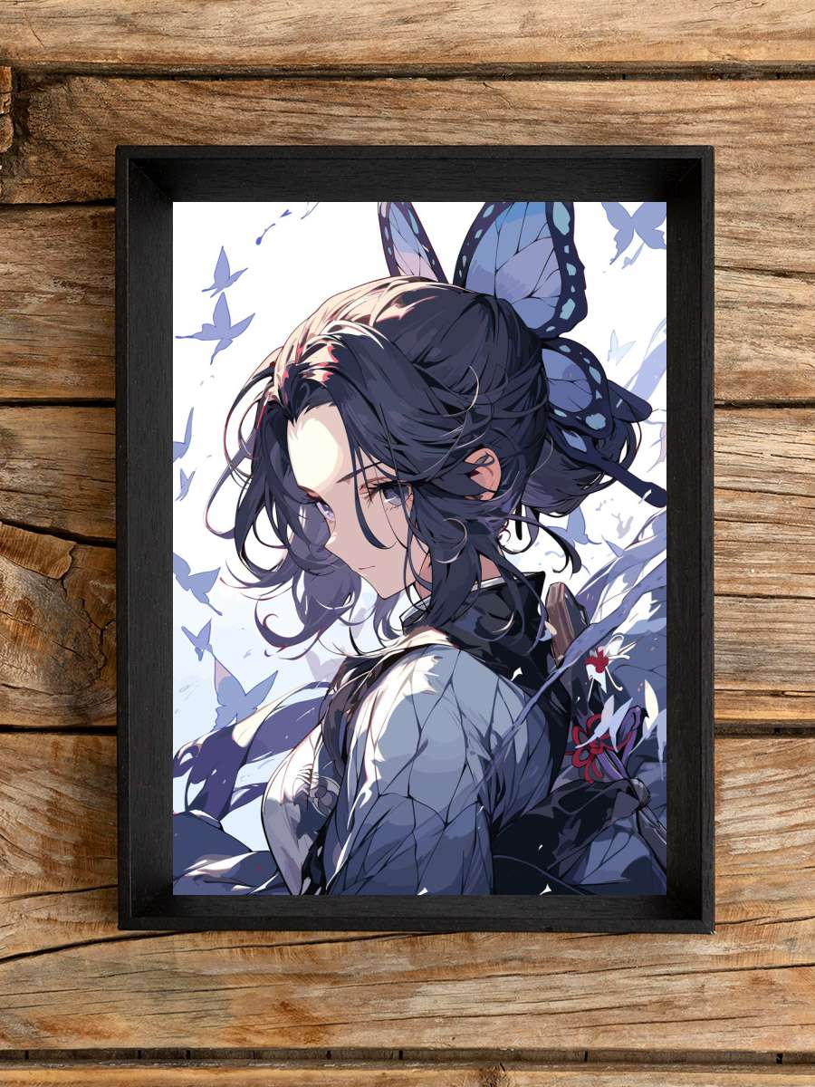 Shinobu Kocho Demon Slayer Anime Poster Çerçevesiz Yüksek Kalite Anime Duvar Poster