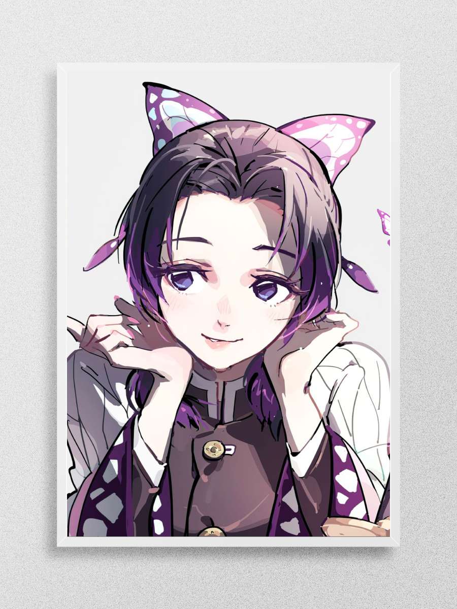 shinobu kocho demon slayer Anime Poster Çerçevesiz Yüksek Kalite Anime Duvar Poster