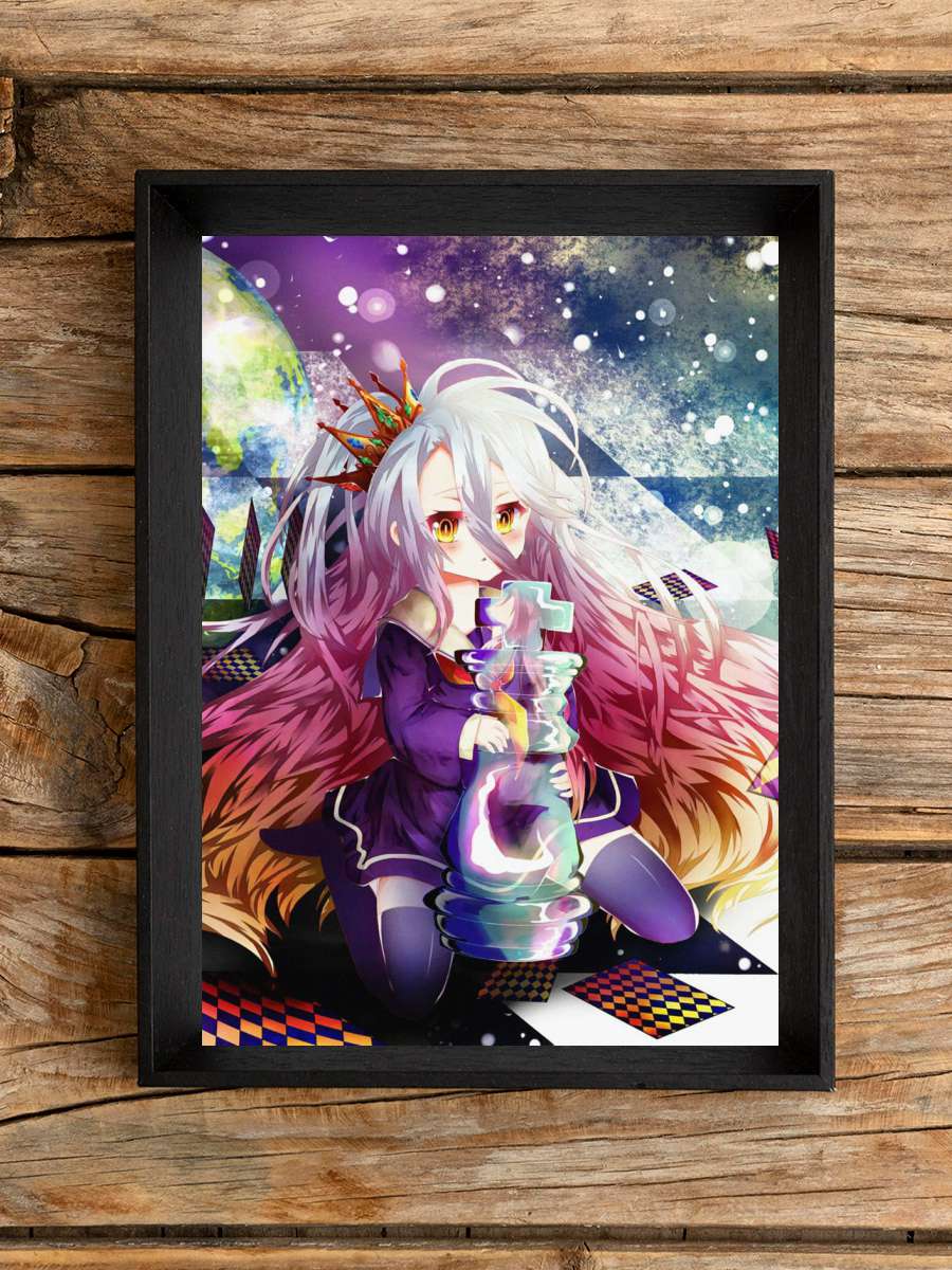 Shiro Anime Poster Çerçevesiz Yüksek Kalite Anime Duvar Poster