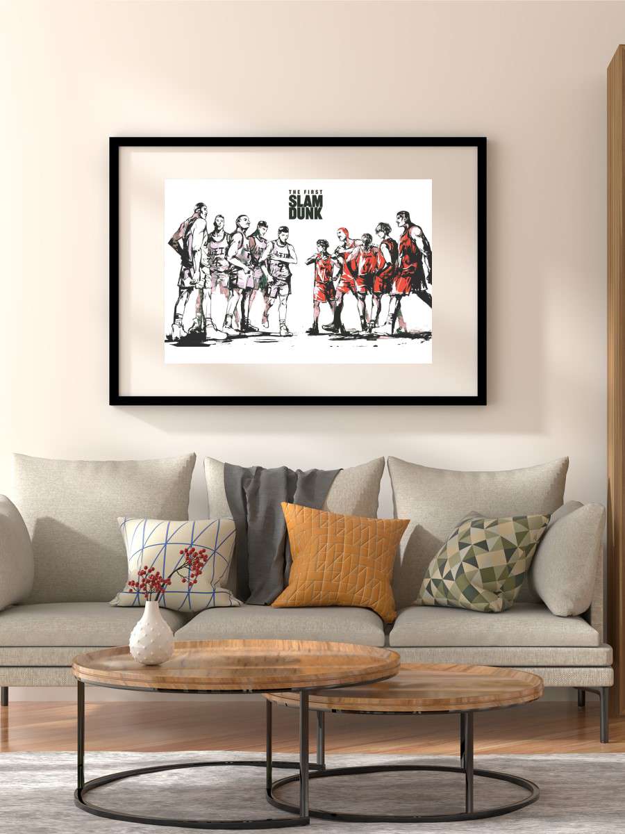 shohoku slamdunk Anime Poster Çerçevesiz Yüksek Kalite Anime Duvar Poster