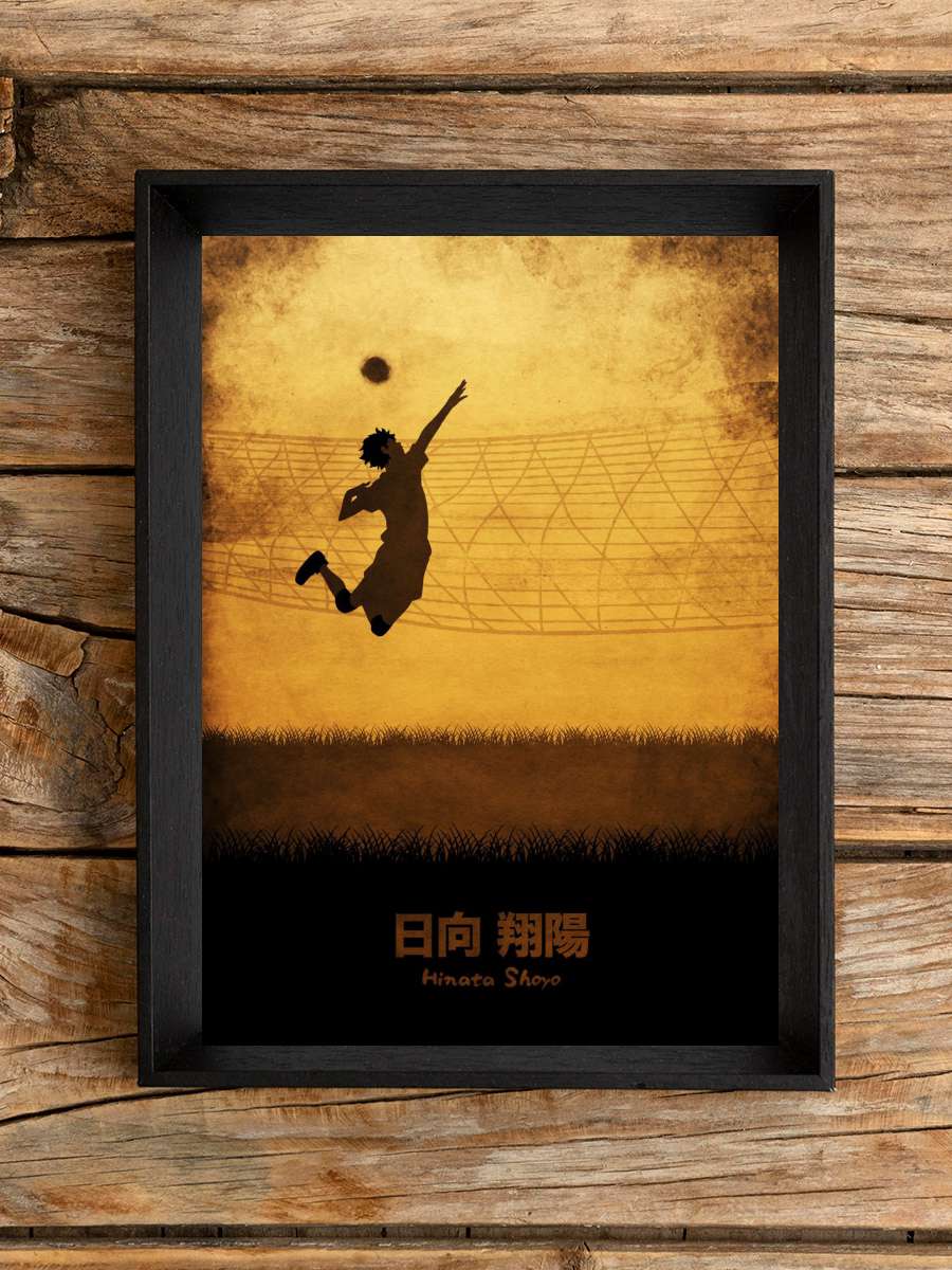 Shoyo Hinata Haikyuu Anime Poster Çerçevesiz Yüksek Kalite Anime Duvar Poster