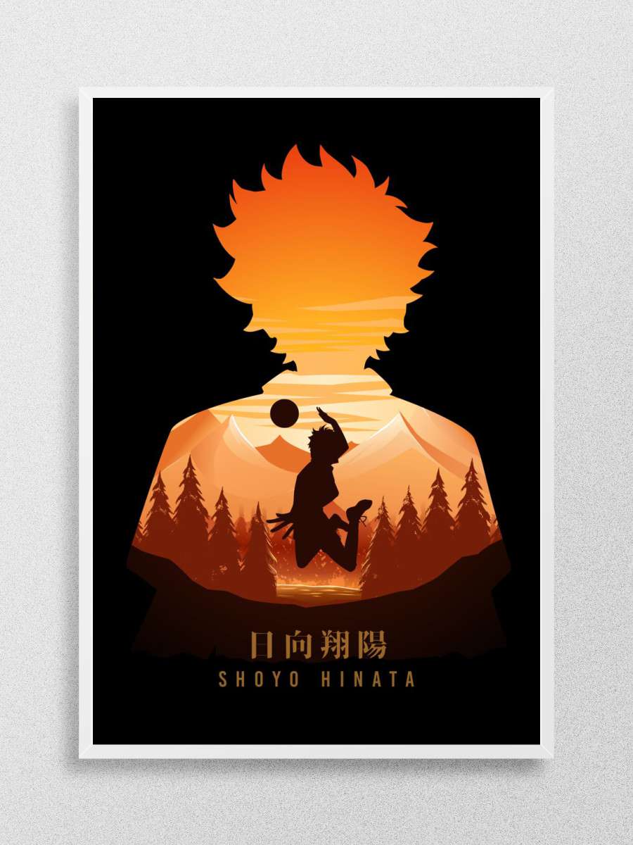 Shoyo Hinata Haikyuu Anime Poster Çerçevesiz Yüksek Kalite Anime Duvar Poster