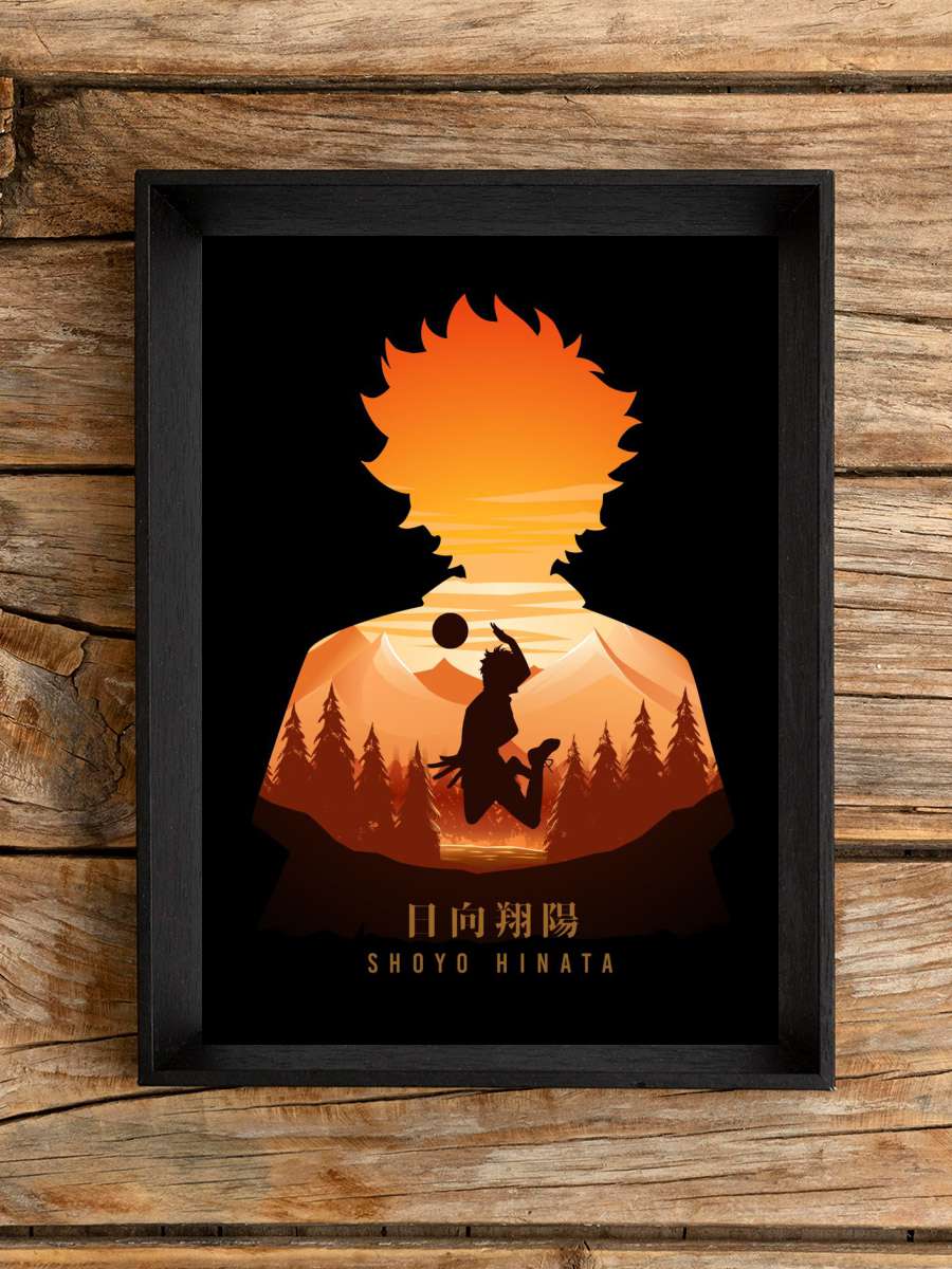 Shoyo Hinata Haikyuu Anime Poster Çerçevesiz Yüksek Kalite Anime Duvar Poster