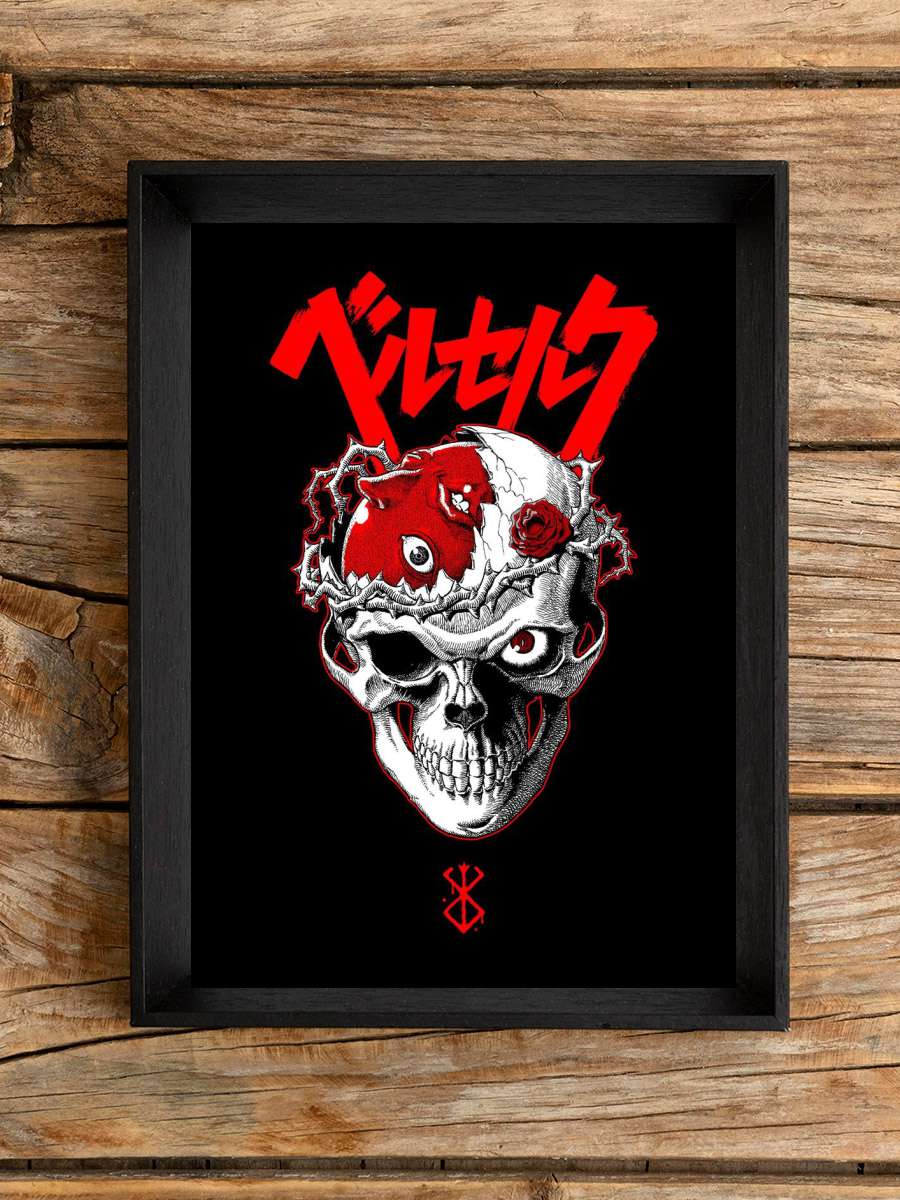 Skull Behelit Anime Poster Çerçevesiz Yüksek Kalite Anime Duvar Poster