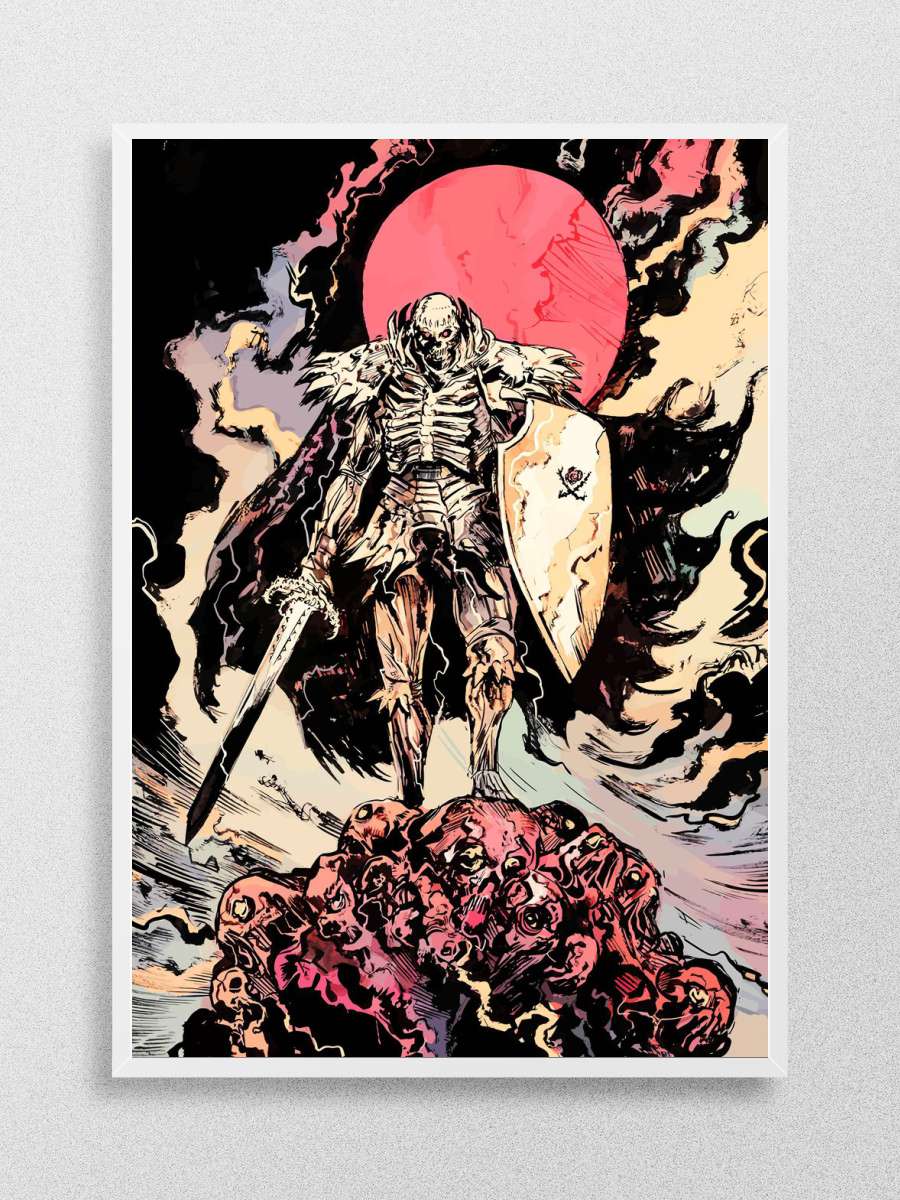Skull knight Anime Poster Çerçevesiz Yüksek Kalite Anime Duvar Poster