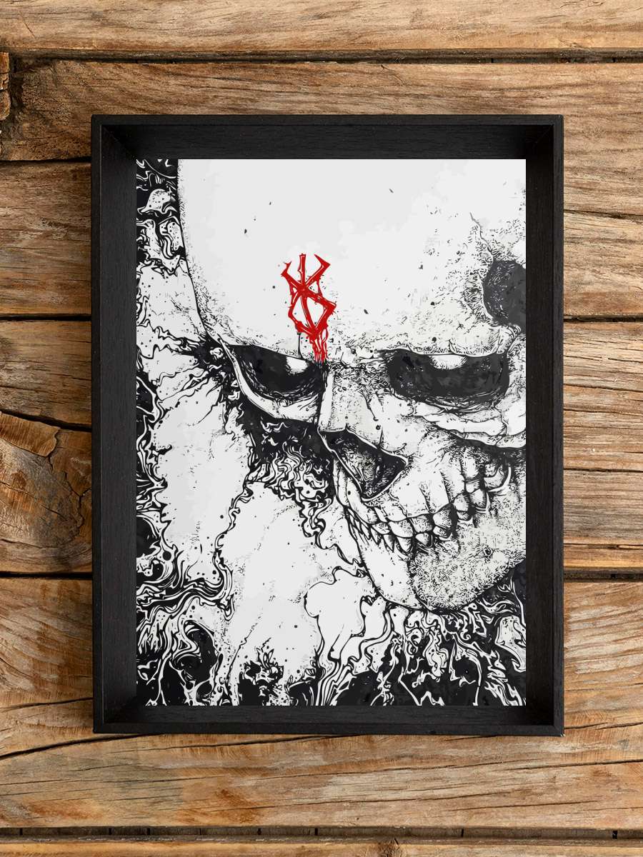 Skull knight Anime Poster Çerçevesiz Yüksek Kalite Anime Duvar Poster