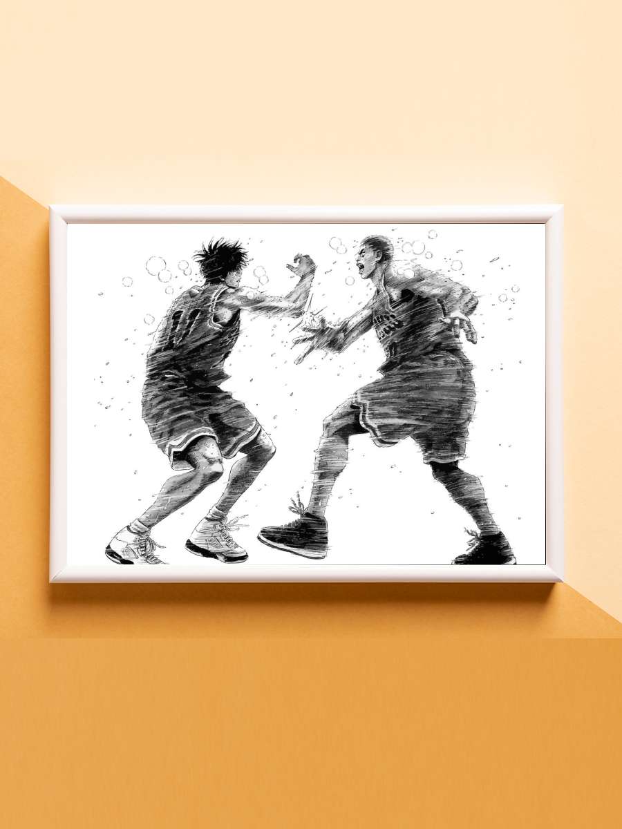Slam Dunk Anime Poster Çerçevesiz Yüksek Kalite Anime Duvar Poster