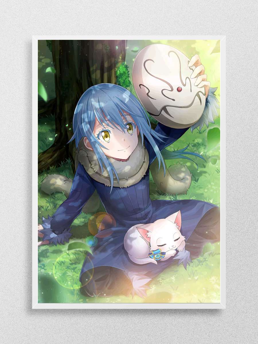 slime Anime Poster Çerçevesiz Yüksek Kalite Anime Duvar Poster