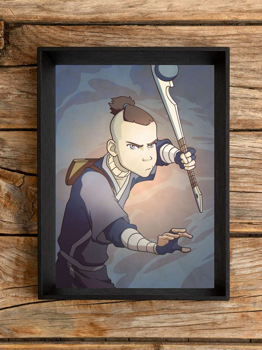 Sokka Elements Anime Poster Çerçevesiz Yüksek Kalite Anime Duvar Poster