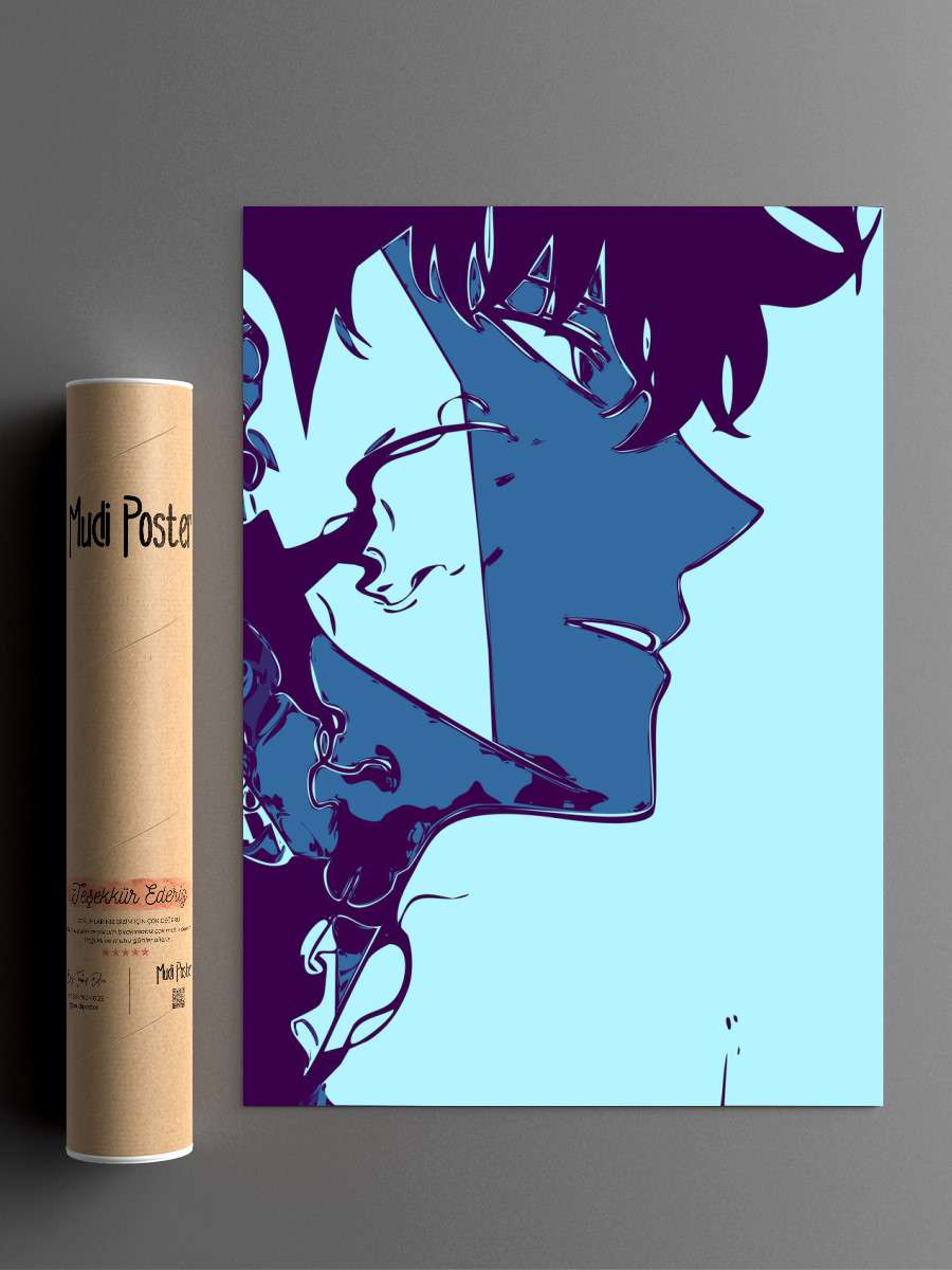 solo leveling Anime Poster Çerçevesiz Yüksek Kalite Anime Duvar Poster