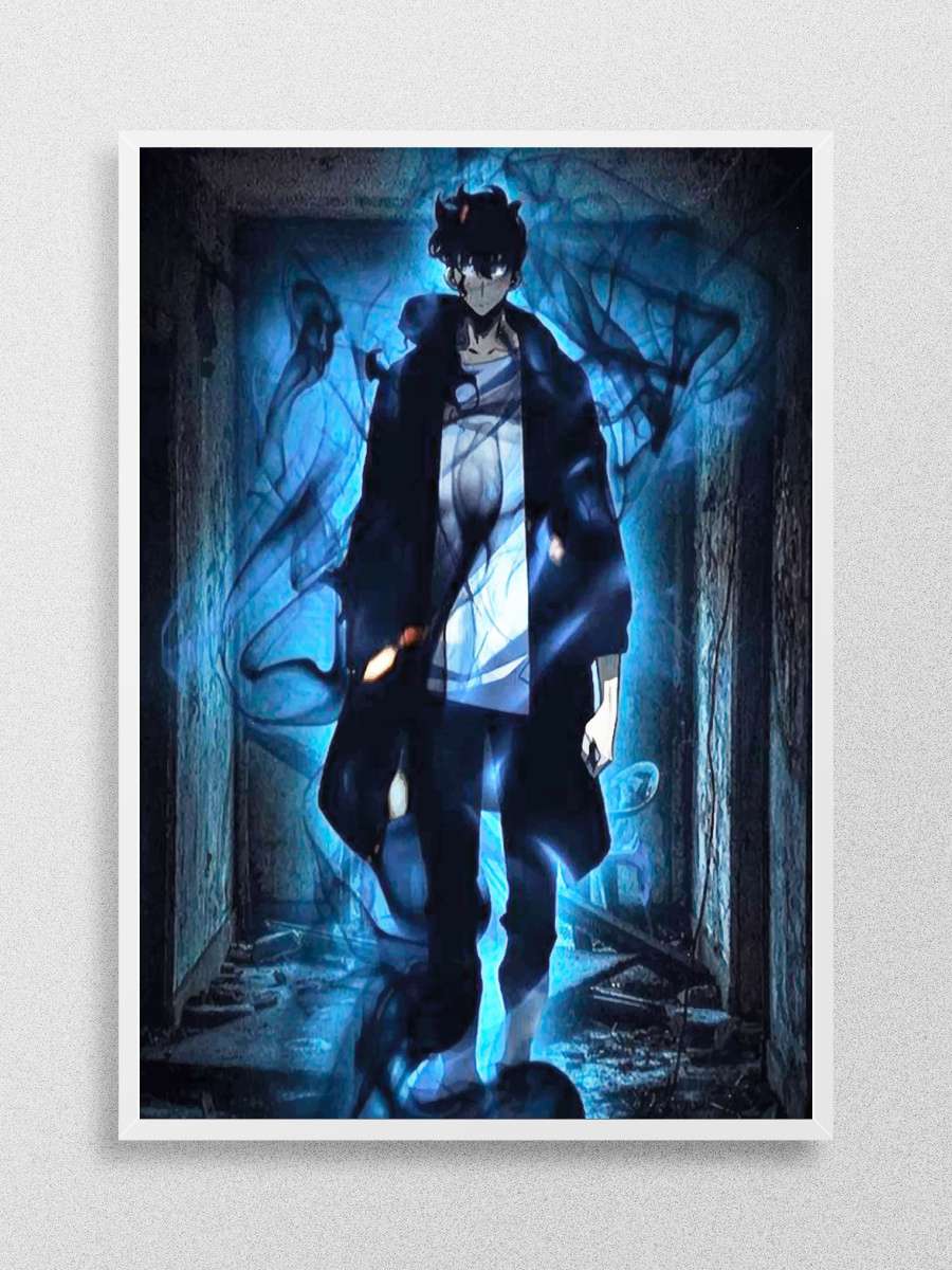 solo leveling Anime Poster Çerçevesiz Yüksek Kalite Anime Duvar Poster