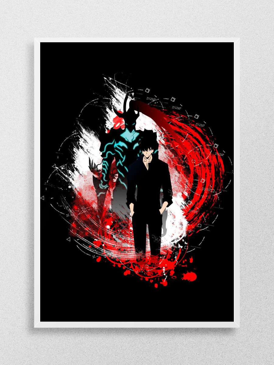 SOLO LEVELING Anime Poster Çerçevesiz Yüksek Kalite Anime Duvar Poster