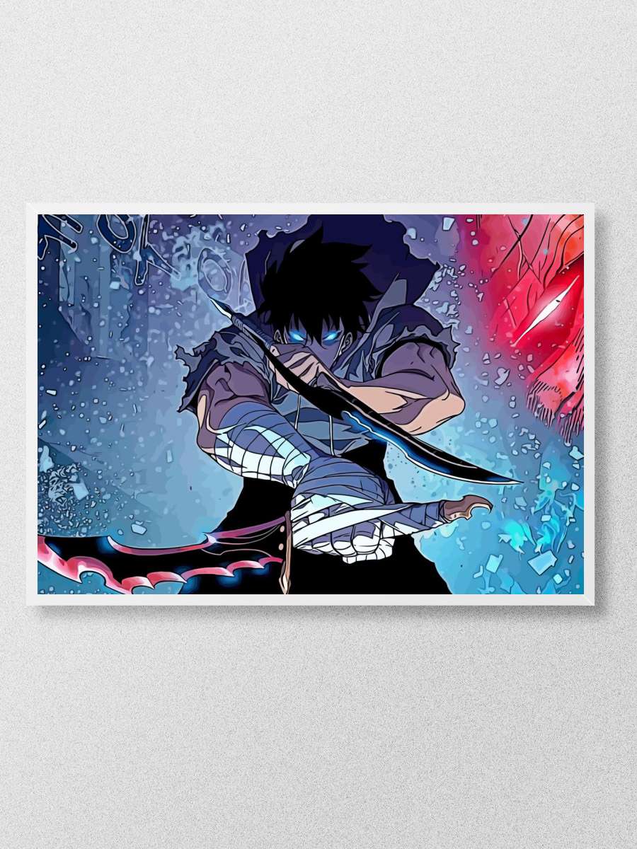 solo levelling Anime Poster Çerçevesiz Yüksek Kalite Anime Duvar Poster