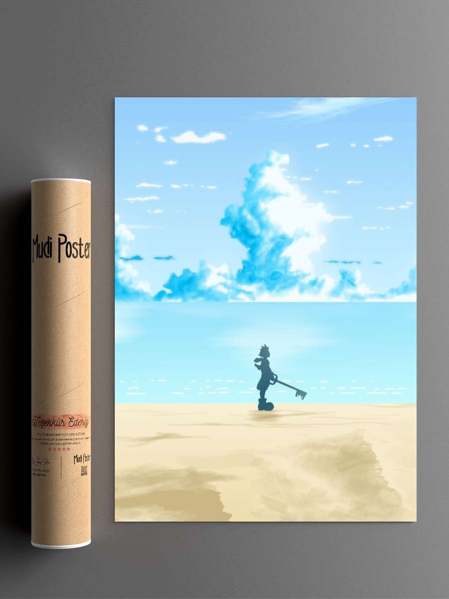 SORA Anime Poster Çerçevesiz Yüksek Kalite Anime Duvar Poster