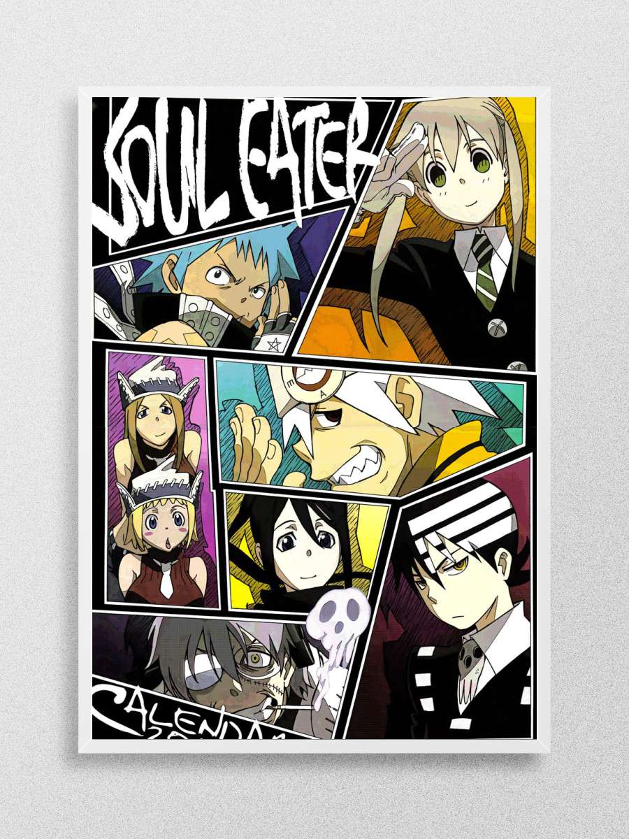 soul eater Manga Anime Poster Çerçevesiz Yüksek Kalite Anime Duvar Poster