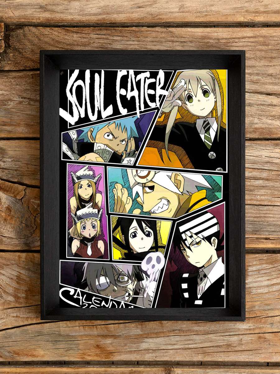 soul eater Manga Anime Poster Çerçevesiz Yüksek Kalite Anime Duvar Poster