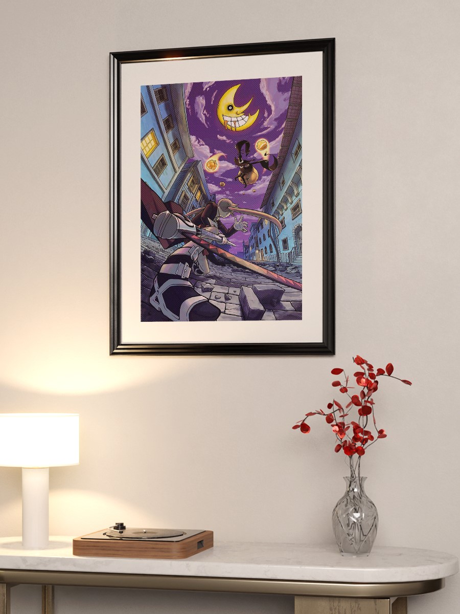SOUL EATER MOON Anime Poster Çerçevesiz Yüksek Kalite Anime Duvar Poster