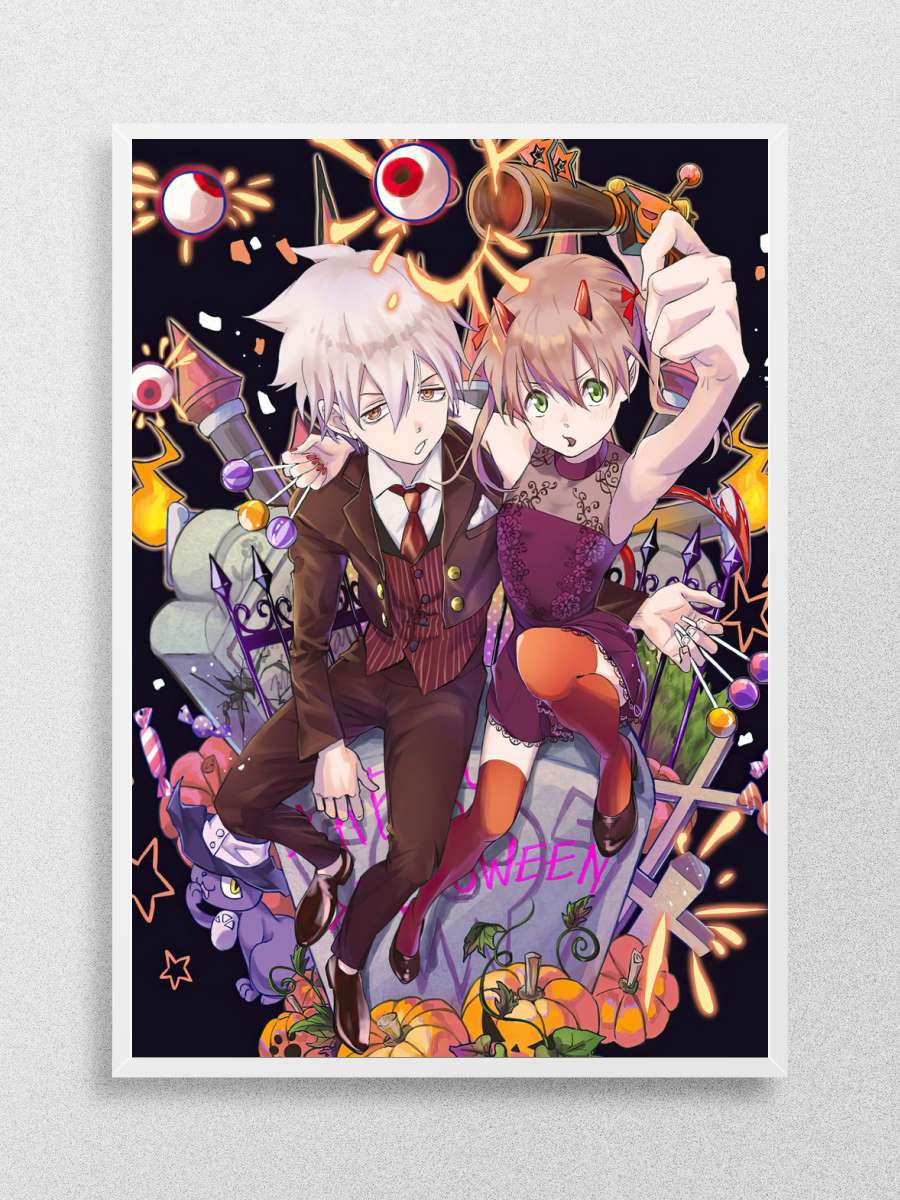 Soul Eater Anime Poster Çerçevesiz Yüksek Kalite Anime Duvar Poster