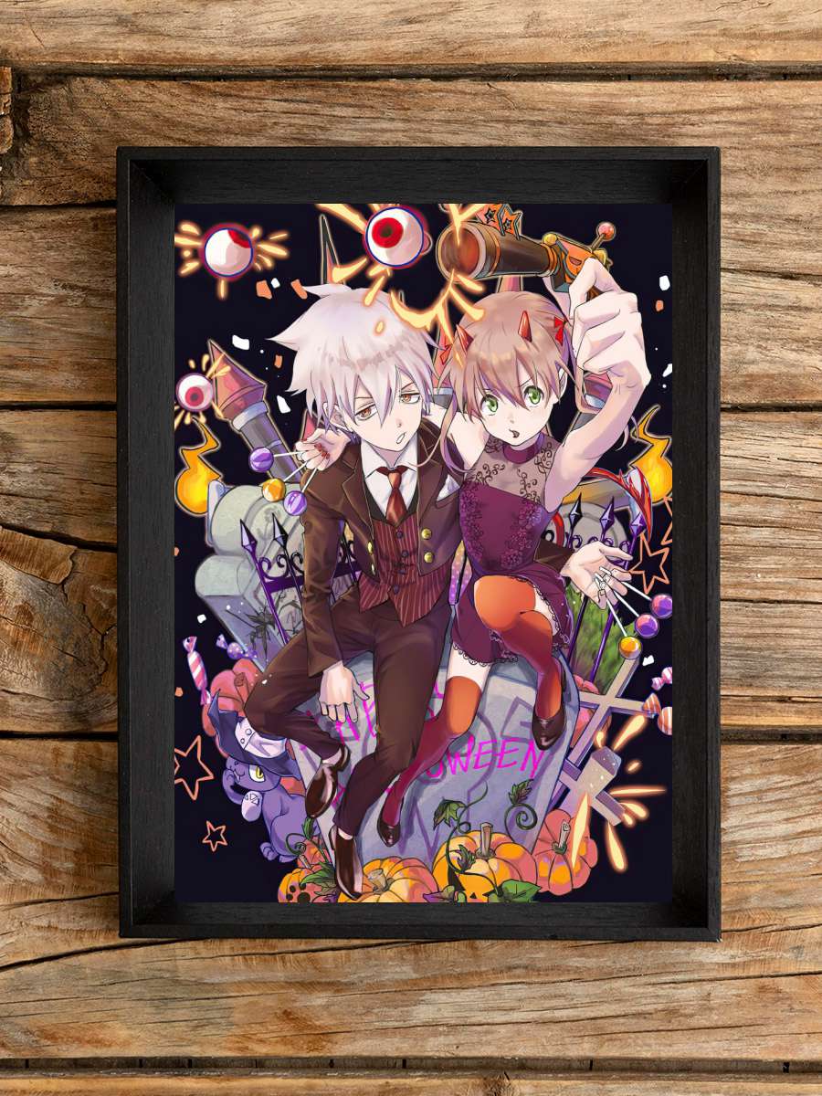 Soul Eater Anime Poster Çerçevesiz Yüksek Kalite Anime Duvar Poster